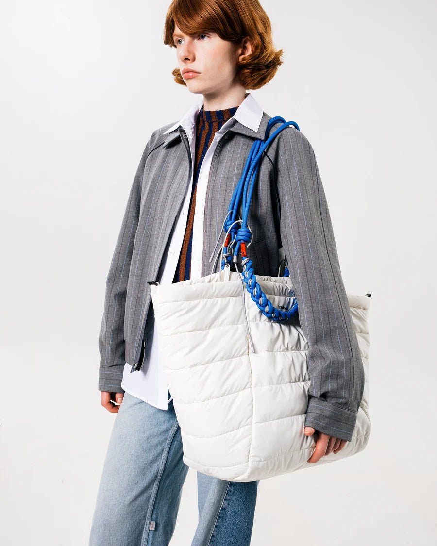 Topologie Wares Bags Marche Tote Large Marshmallow Puffer - @dv