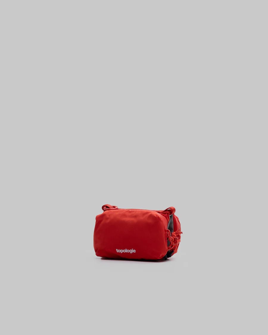 Topologie Wares Bags Mini Bottle Sacoche topologie Red Tech Sateen - @dv