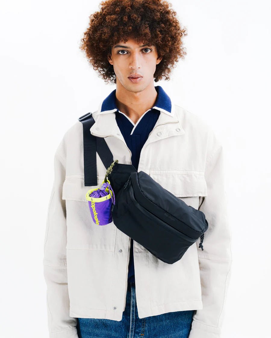 Topologie Wares Bags Mini Chalk Bag Electric Purple / Neon Yellow Papery - @dv