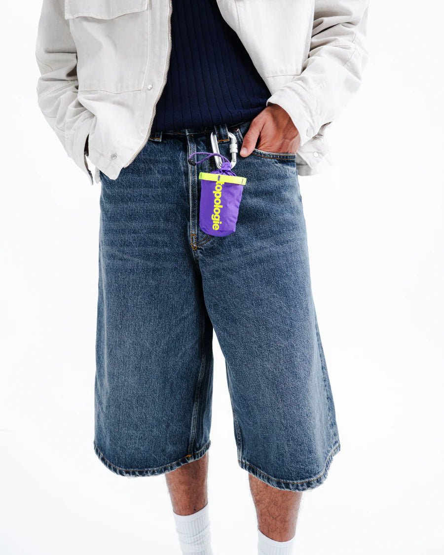 Topologie Wares Bags Mini Chalk Bag Electric Purple / Neon Yellow Papery - @dv