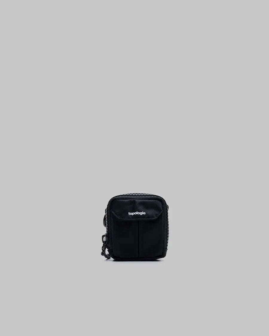 Topologie Wares Bags Mini Utility Sacoche Black Tech Sateen - @dv