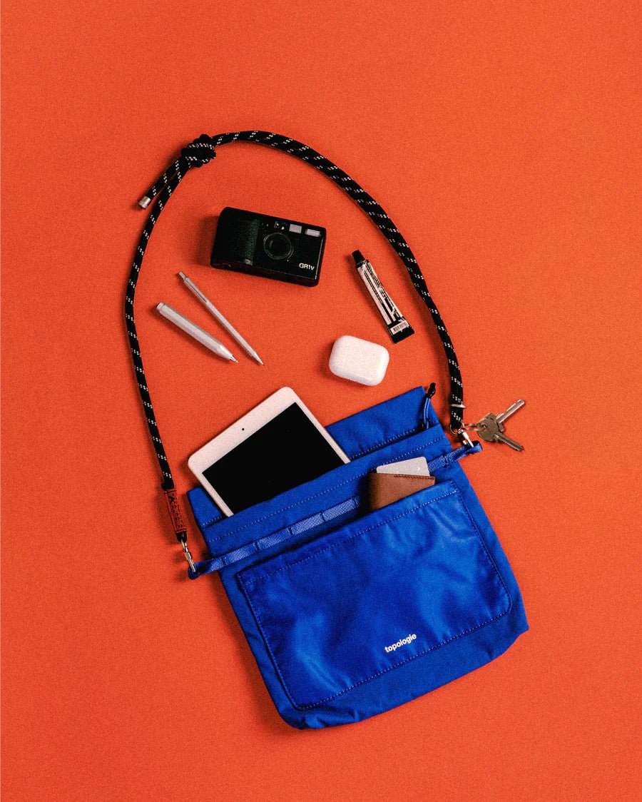 Topologie Wares Bags Musette Medium Black Tech Sateen - @dv