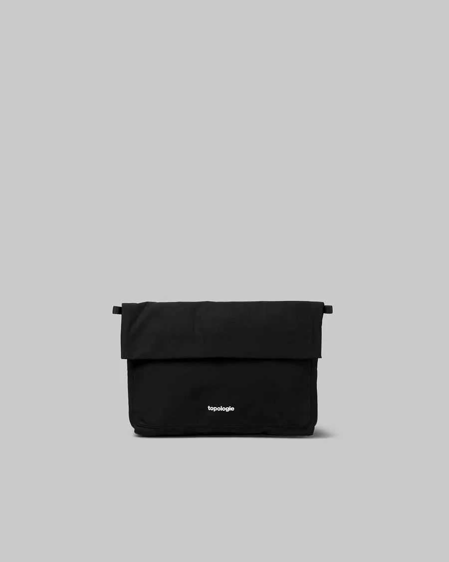 Topologie Wares Bags Musette Medium Black Tech Sateen - @dv