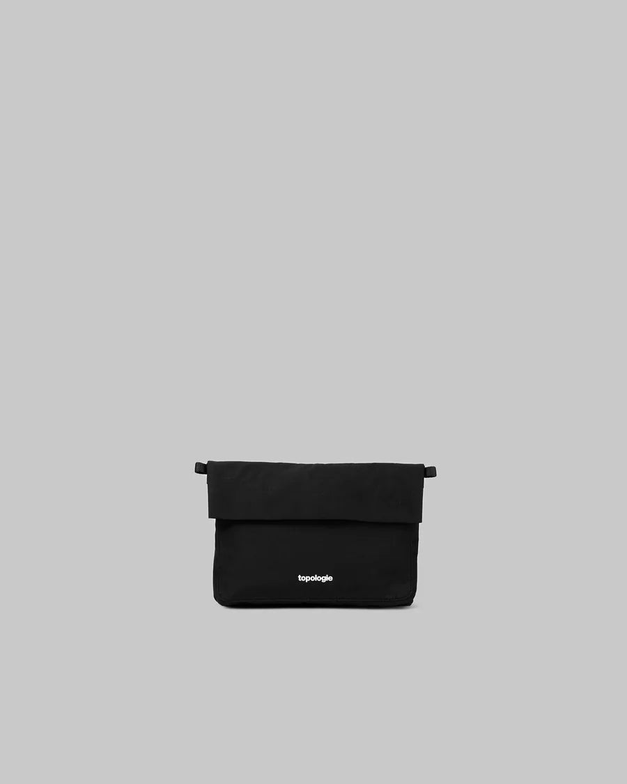 Topologie Wares Bags Musette Small Black Tech Sateen - @dv