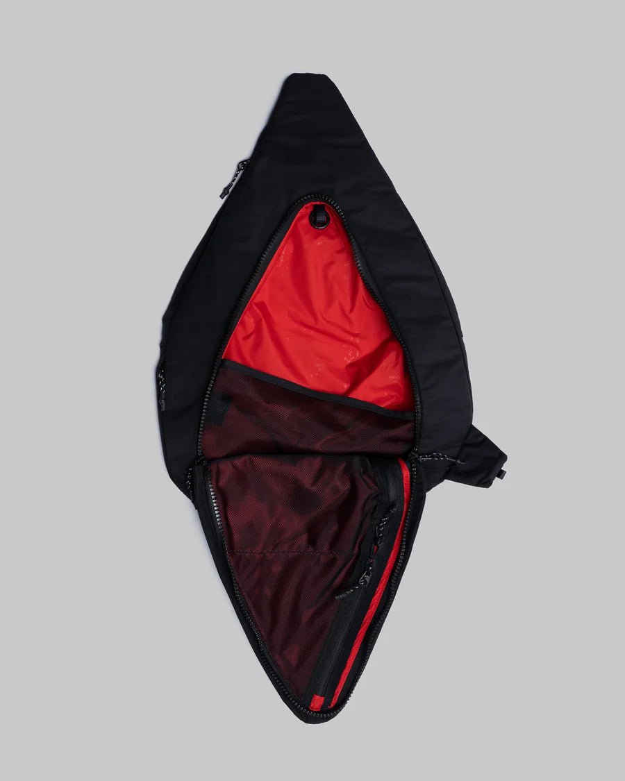 Topologie Wares Bags Sling Messenger Large Black Tech Sateen - @dv