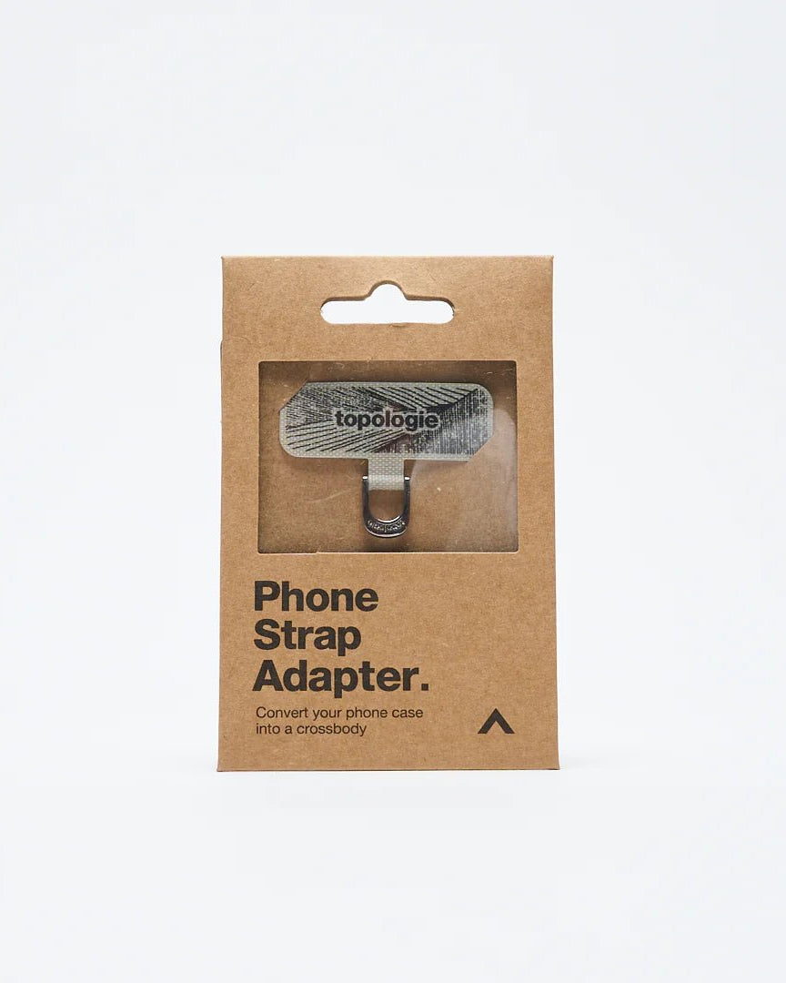 Topologie Wares Phone Cases D - Ring Phone Strap Adapter Gray - @dv