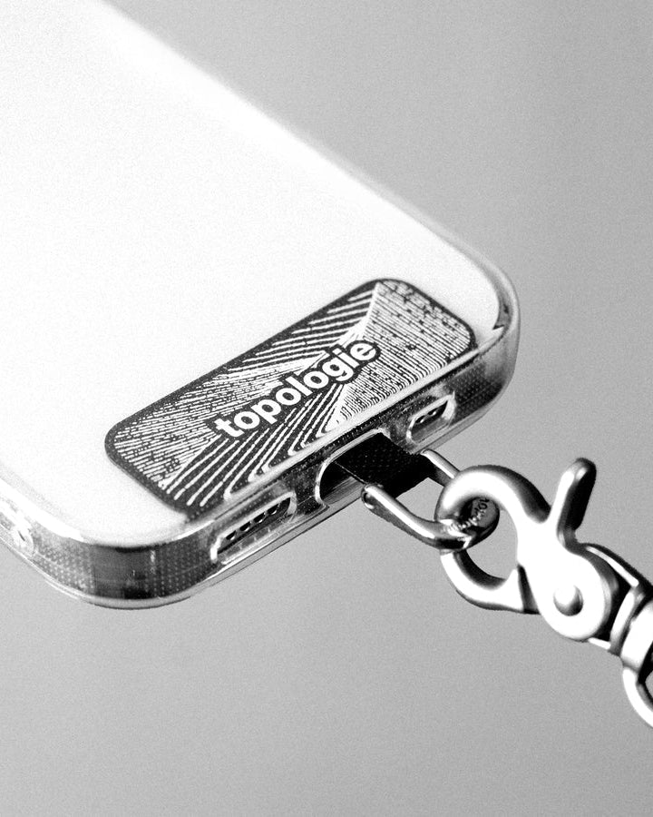 Topologie Wares Phone Cases D - Ring Phone Strap Adapter Gray - @dv