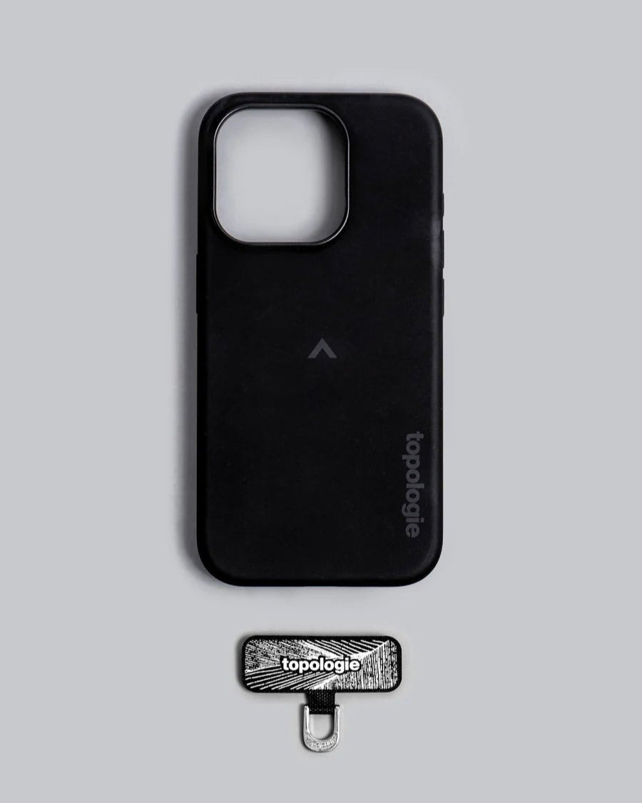 Topologie Wares Phone Cases Solid Black iPhone 16 Pro Max - @dv