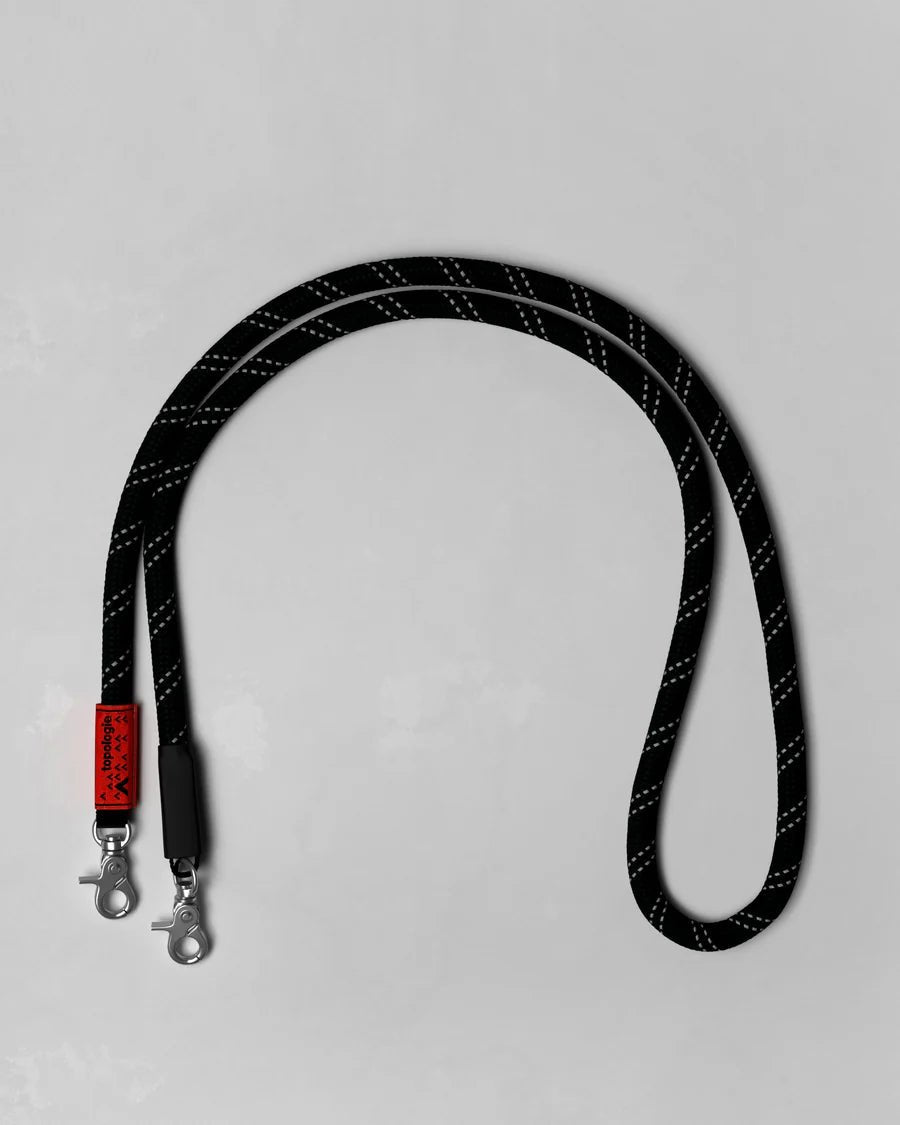 Topologie Wares Straps 10mm Rope Strap Black Reflective - @dv