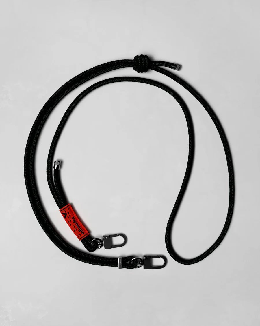 Topologie Wares Straps 6.0mm Rope Strap Black Solid - @dv