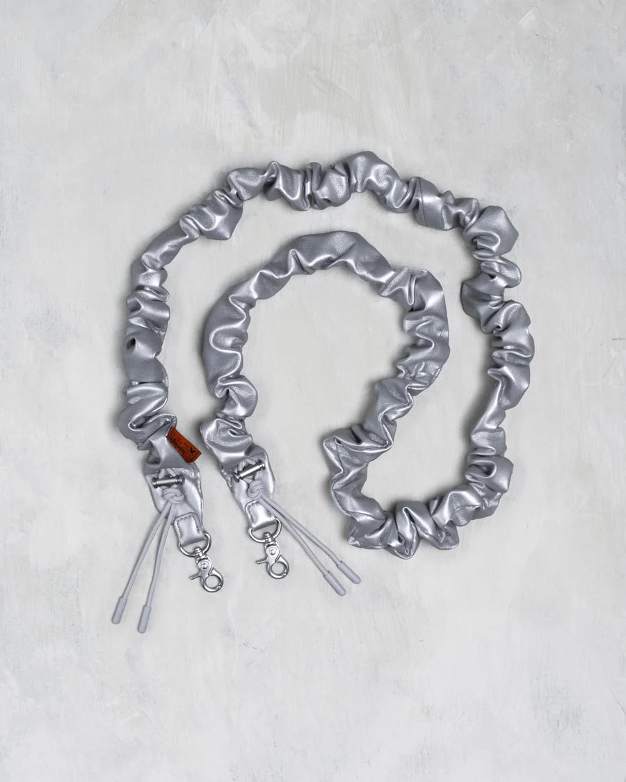 Topologie Wares Straps Bungee Strap Chrome Synthetic Leather - @dv