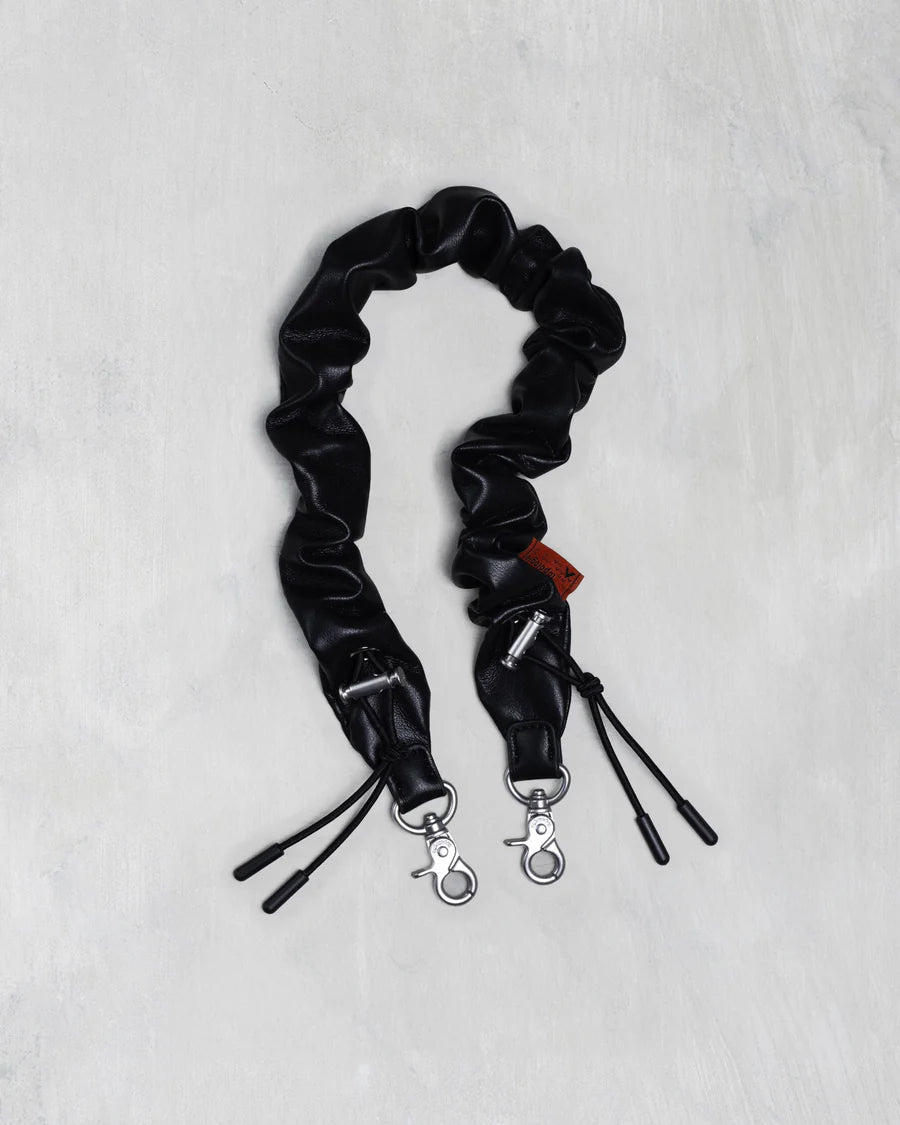 Topologie Wares Straps Bungee Wrist Strap Black Synthetic Leather - @dv