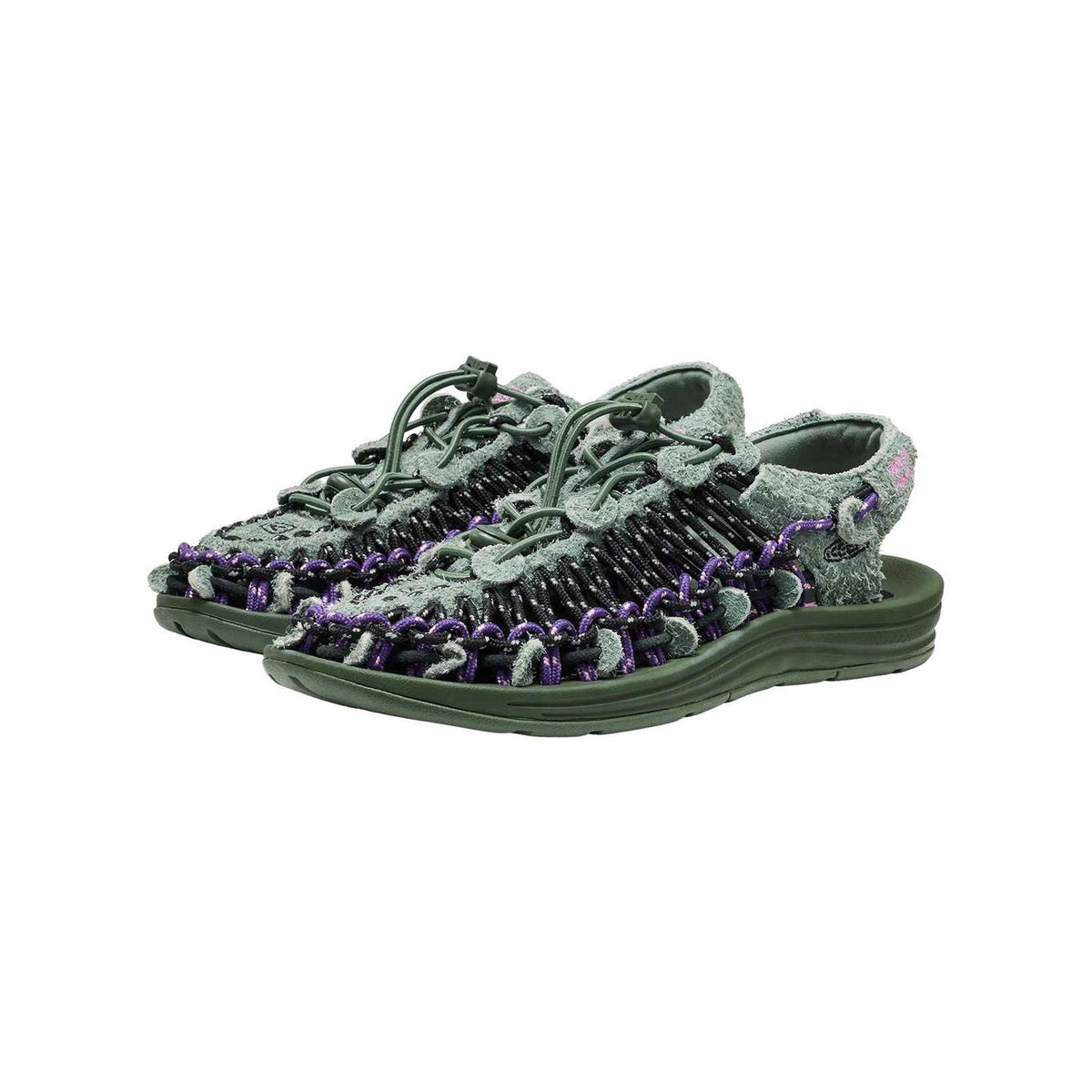 Uneek Leather x Henrik Vibskov Green Spring sandalai - ADV Store